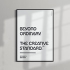ANCHOR & CREW Beyond Ordinary Creative Standard Matte Print