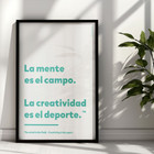 ANCHOR & CREW Creativity Is The Sport Creative Standard Matte Print