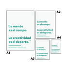 ANCHOR & CREW Creativity Is The Sport Creative Standard Matte Print