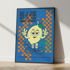 ANCHOR & CREW Lemon Fresh Dial-A-Local Matte Art Print