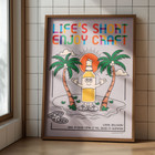 ANCHOR & CREW Enjoy Craft Dial-A-Local Matte Art Print