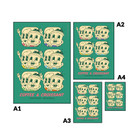 ANCHOR & CREW x GUSTATORY Originals Coffee & Croissant Matte Art Print