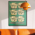 ANCHOR & CREW x GUSTATORY Originals Coffee & Croissant Matte Art Print