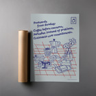 ANCHOR & CREW x GUSTATORY Originals Postcards From Sunday Matte Art Print