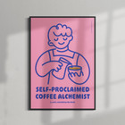 ANCHOR & CREW x GUSTATORY Coffee Alchemist Matte Art Print