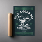 ANCHOR & CREW GUSTATORY Have A Good Day Matte Art Print