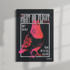 ANCHOR & CREW 08 Fight Or Flight Club EDITIONS Matte Art Print