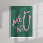 ANCHOR & CREW 12 me.n.u EDITIONS Matte Art Print