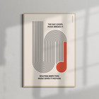 ANCHOR & CREW Music & Motion Formhaus Matte Art Print