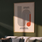 ANCHOR & CREW Music & Motion Formhaus Matte Art Print