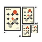ANCHOR & CREW Society Improvisation Formhaus Matte Art Print