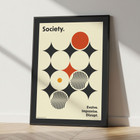 ANCHOR & CREW Society Improvisation Formhaus Matte Art Print