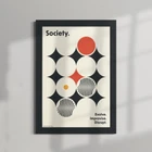 ANCHOR & CREW Society Improvisation Formhaus Matte Art Print