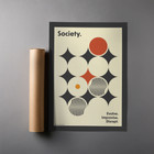 ANCHOR & CREW Society Improvisation Formhaus Matte Art Print