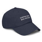 ANCHOR & CREW GUSTATORY Coffee Before Bad Decisions. Cotton Embroidered Cap