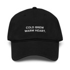 ANCHOR & CREW GUSTATORY Cold Brew Warm Heart. Cotton Embroidered Cap 