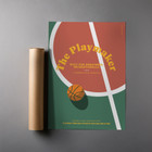 ANCHOR & CREW The Playmaker Basketball Club League Matte Art Print 