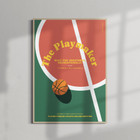 ANCHOR & CREW The Playmaker Basketball Club League Matte Art Print 