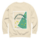 ANCHOR & CREW Court Etiquette Tennis Club League Organic Cotton Sweatshirt 