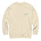 ANCHOR & CREW Set Point Social Volleyball Club League Organic Cotton Sweatshirt 