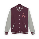ANCHOR & CREW Court Etiquette Tennis Club League Cotton Varsity Letterman Jacket