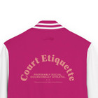 ANCHOR & CREW Court Etiquette Tennis Club League Cotton Varsity Letterman Jacket