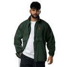ANCHOR & CREW Too Long & Low Sports Club League Embroidered Windbreaker Coat