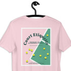 ANCHOR & CREW Court Etiquette Tennis Club League Organic Cotton T-Shirt