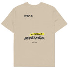 ANCHOR & CREW Actually Nevermind Annotations Organic Cotton T-Shirt