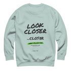 ANCHOR & CREW Small Print Annotations Organic Cotton Sweatshirt