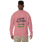 ANCHOR & CREW Small Print Annotations Organic Cotton Sweatshirt