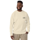 ANCHOR & CREW Out For Delivery Annotations Organic Cotton Sweatshirt 