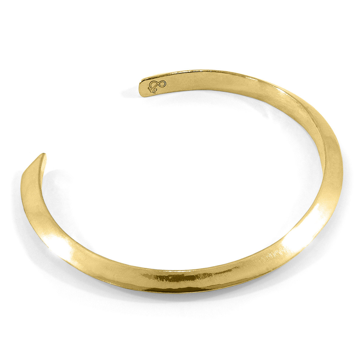 Benson Triagonal Maxi Wayfarer 9ct Yellow Gold Bangle | ANCHOR & CREW