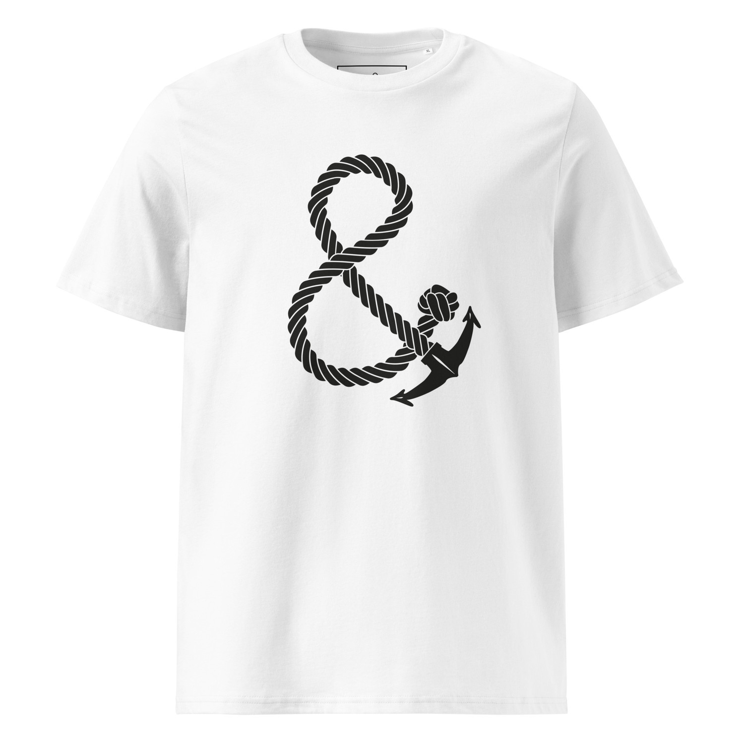 Oversized Ampersand Signature Organic Cotton T-Shirt