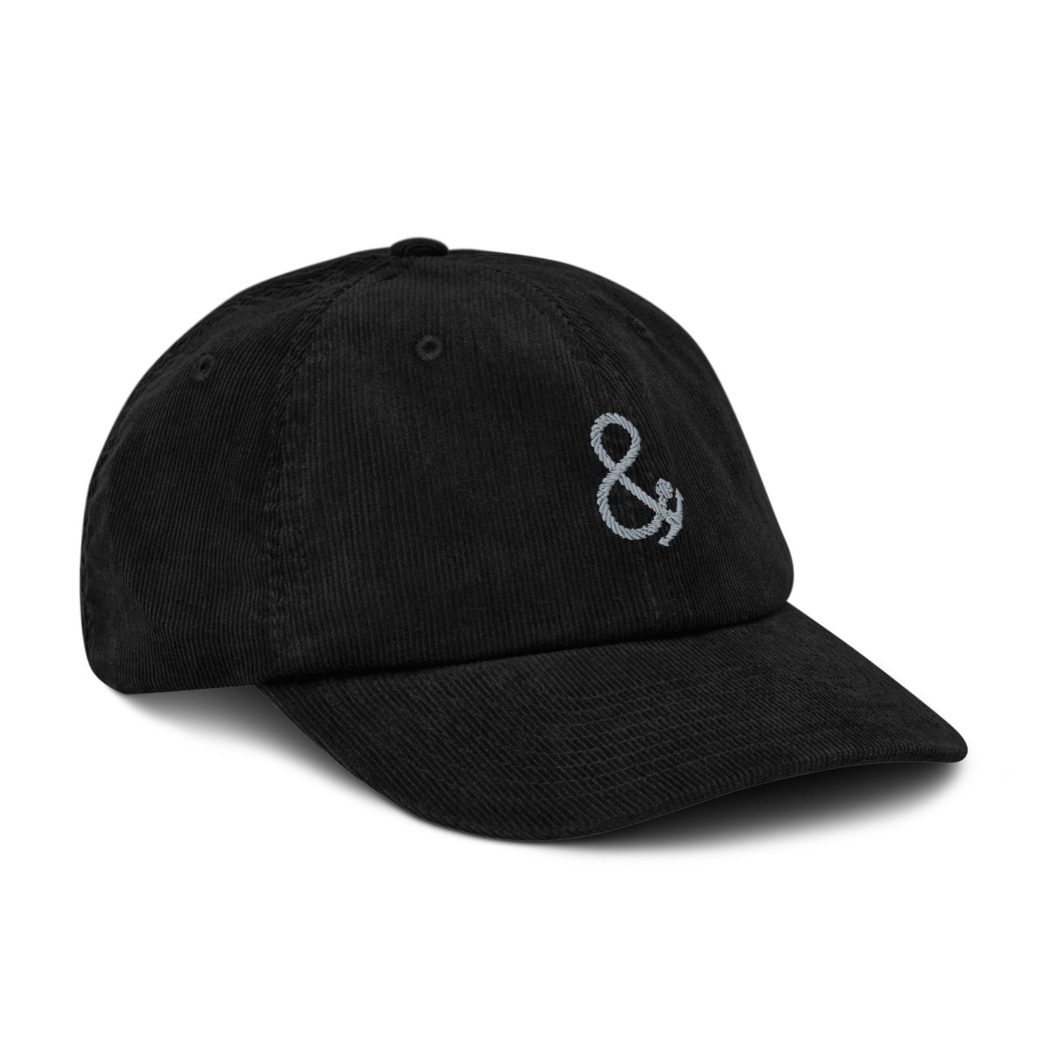 ANCHOR & CREW Ampersand Signature Embroidered Corduroy Cap