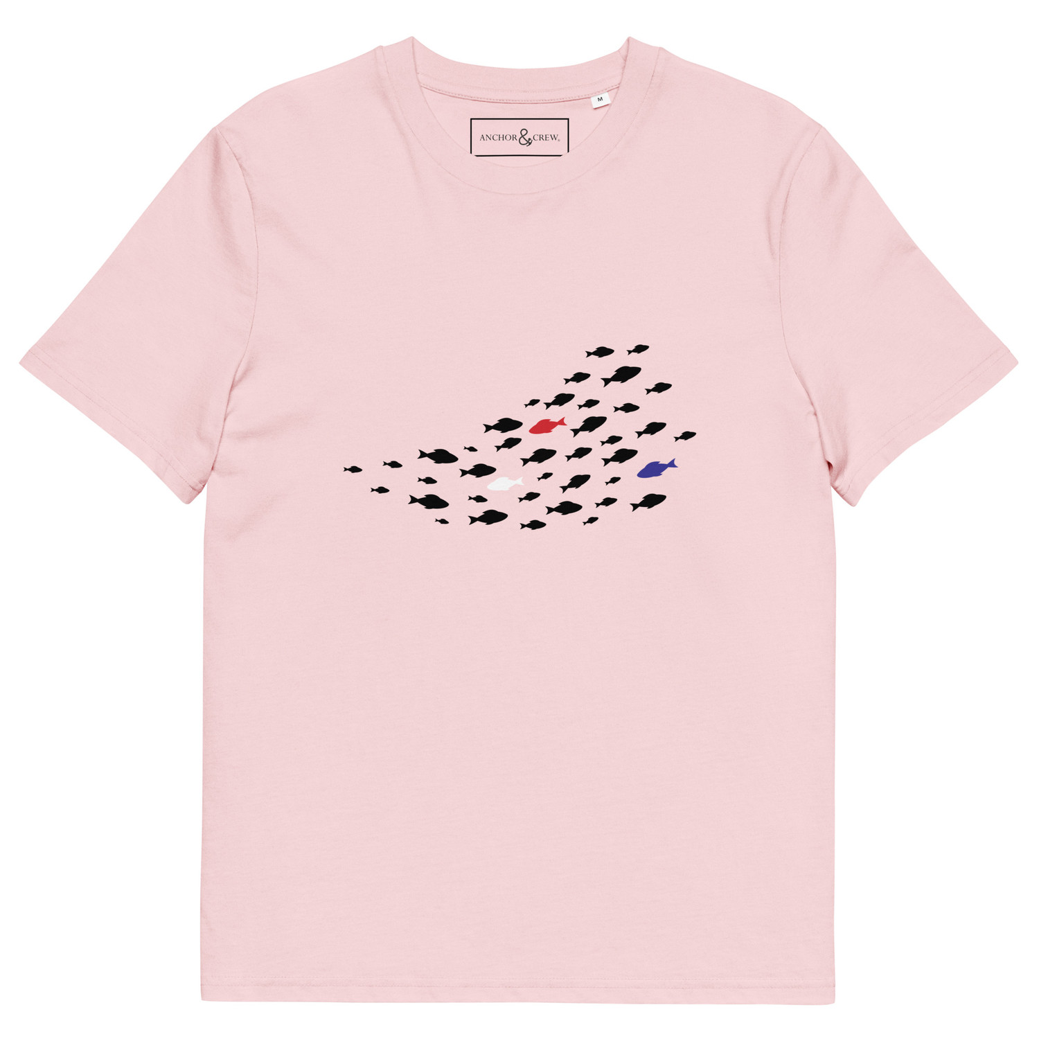 ANCHOR & CREW Fish Wheres William Going? Organic Cotton T-Shirt