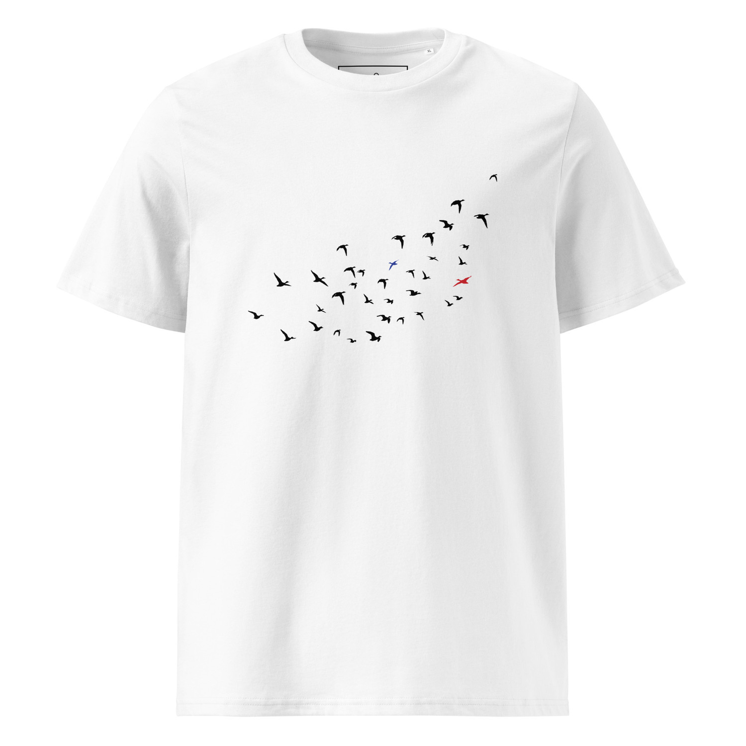 ANCHOR & CREW Birds Wheres William Going? Organic Cotton T-Shirt