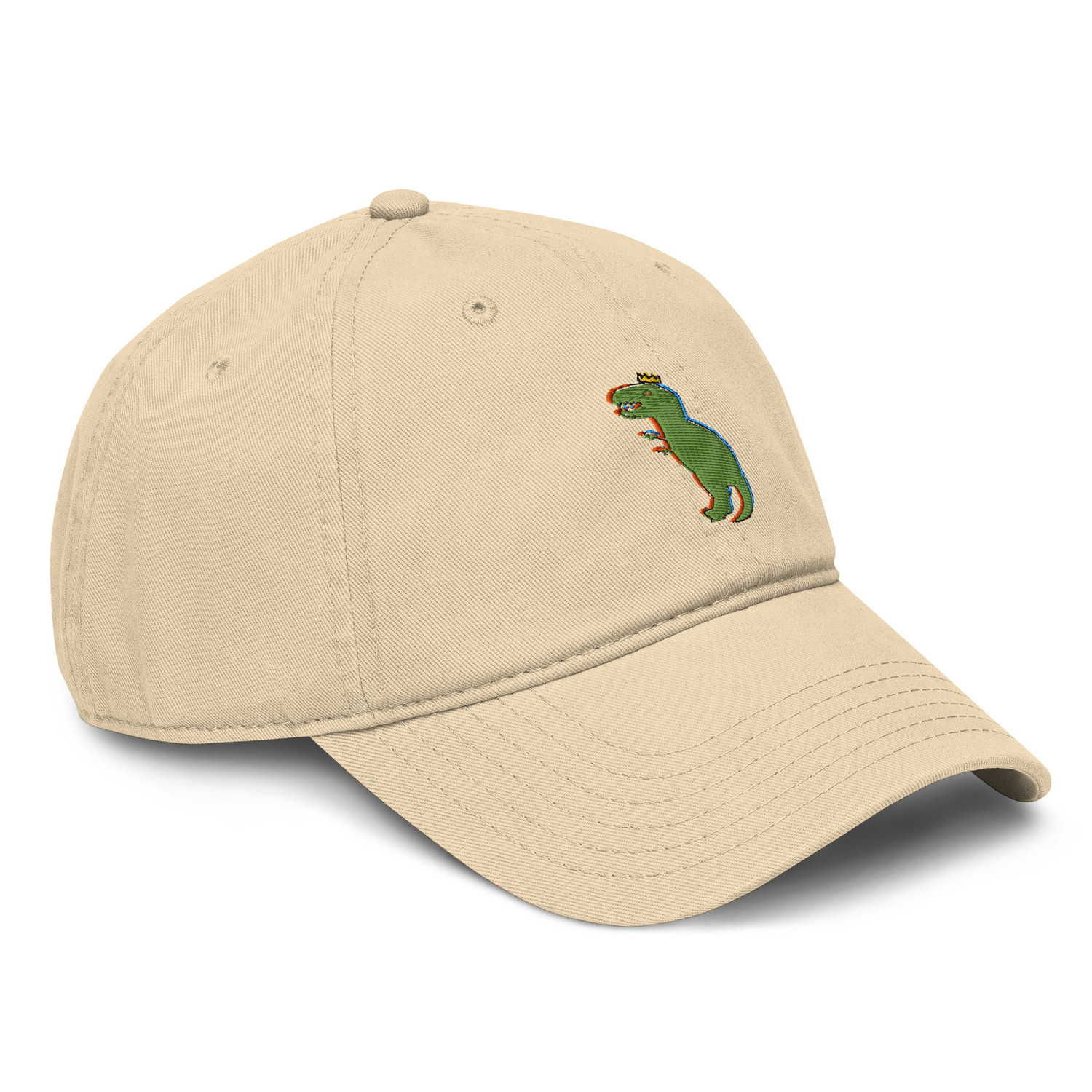 ANCHOR & CREW T-Rex Snap Dancin' In The Wild Organic Cotton Embroidered Baseball Cap