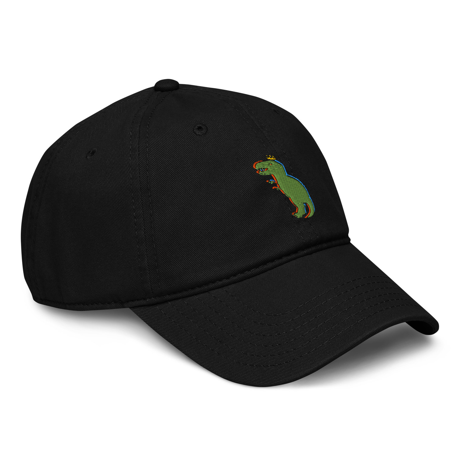 ANCHOR & CREW T-Rex Snap Dancin' In The Wild Organic Cotton Embroidered Baseball Cap