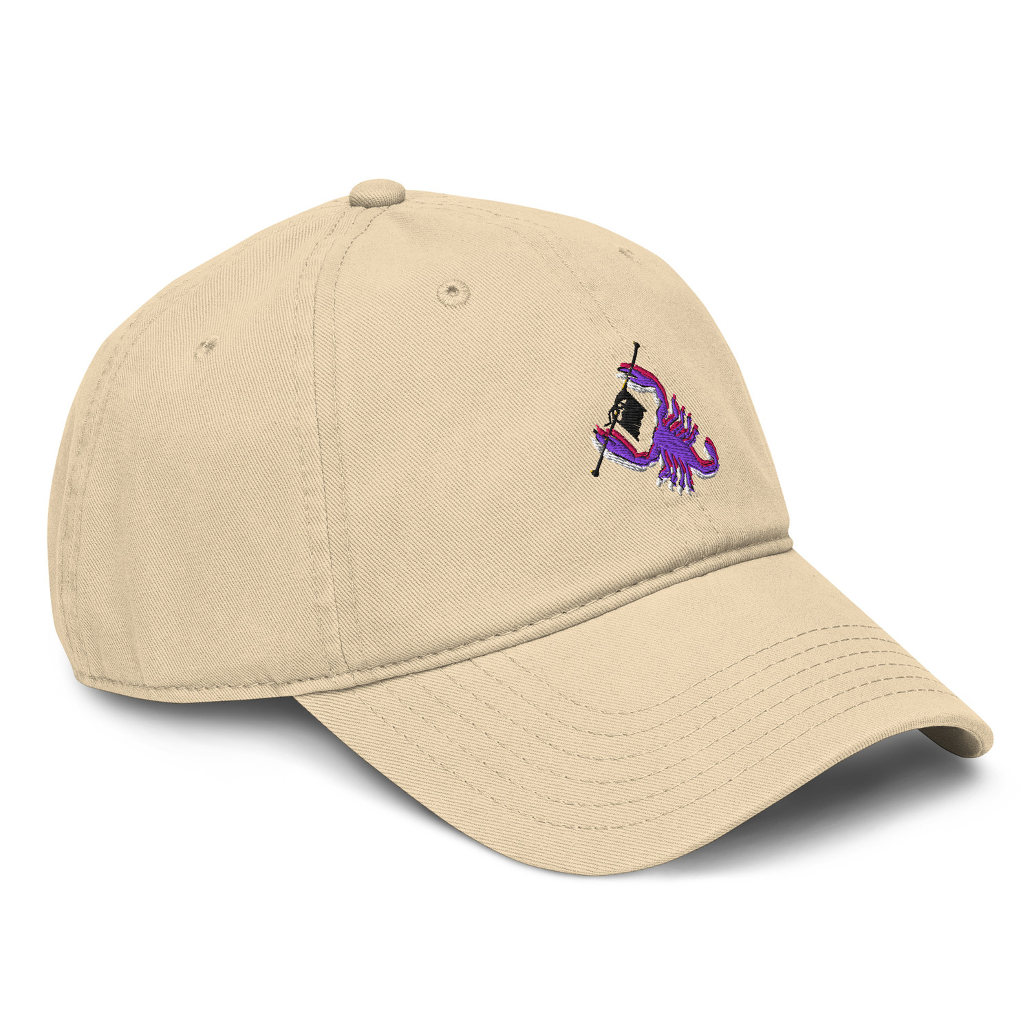 ANCHOR & CREW Scorpion Knittin' Up In The Wild Organic Cotton Embroidered Baseball Cap