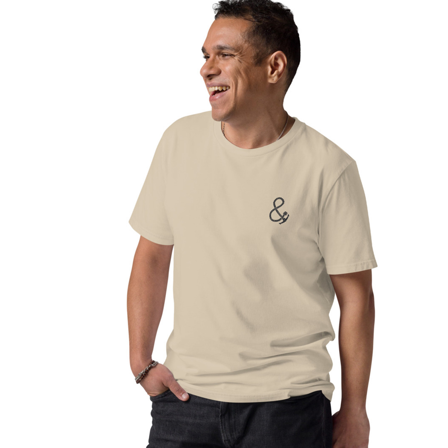 ANCHOR & CREW Mountain Pine Slow Sundays Running Club Organic Cotton T-Shirt