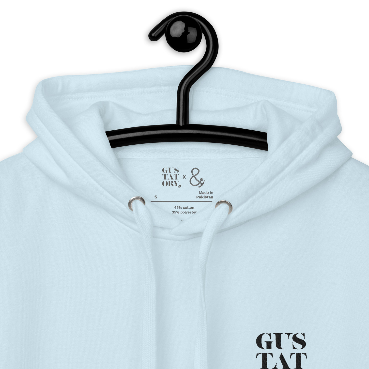 ANCHOR & CREW x GUSTATORY Edinburgh Coffee Scene Cotton Blend Embroidered Hoodie