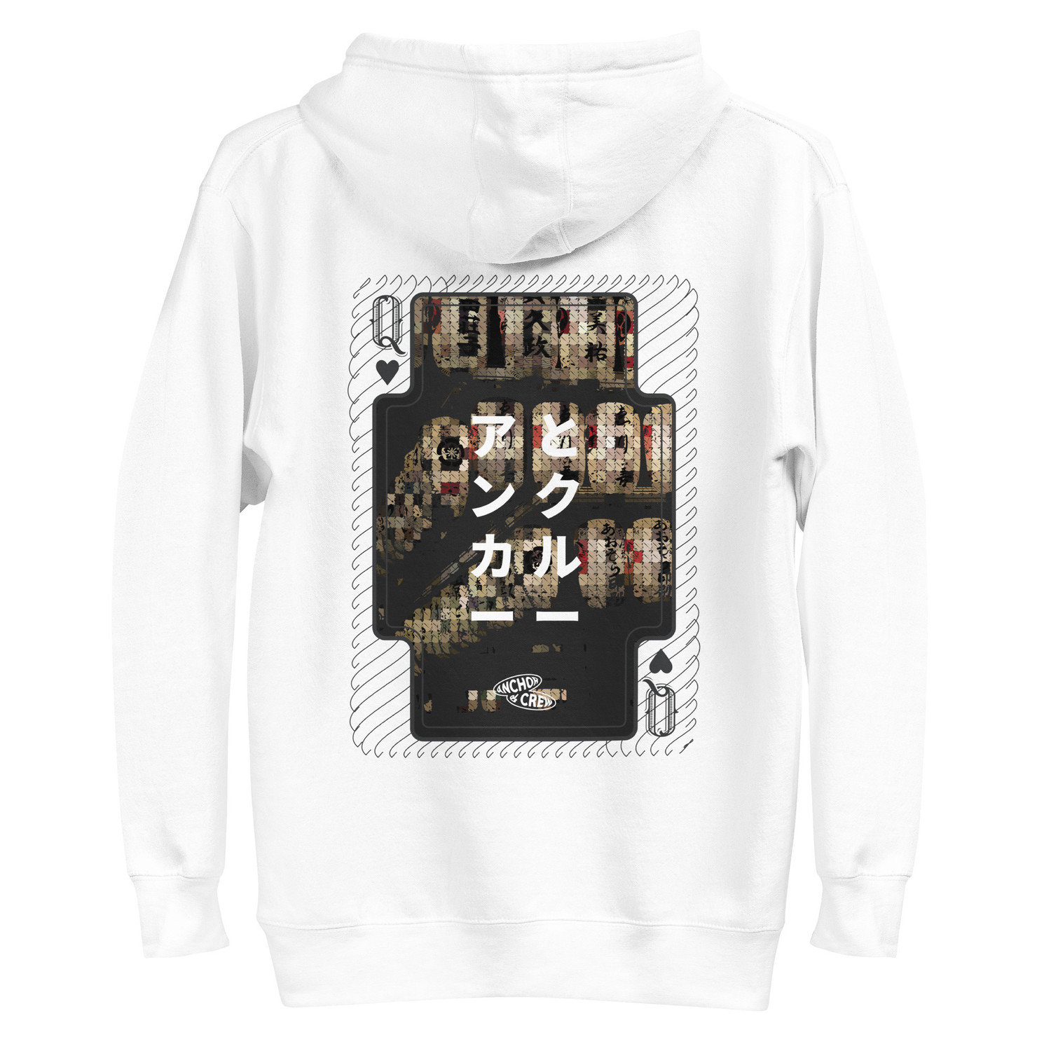 ANCHOR & CREW 01 Japan Gurafiku Cotton Blend Hoodie