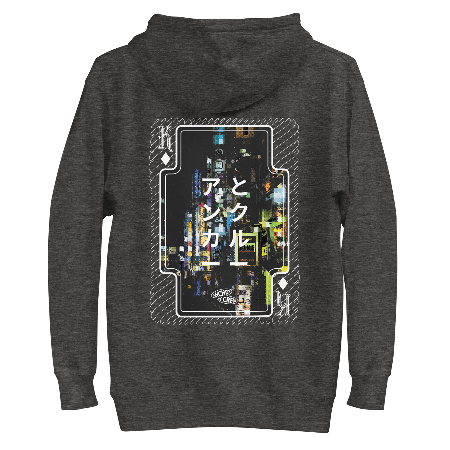 ANCHOR & CREW 02 Japan Gurafiku Cotton Blend Hoodie