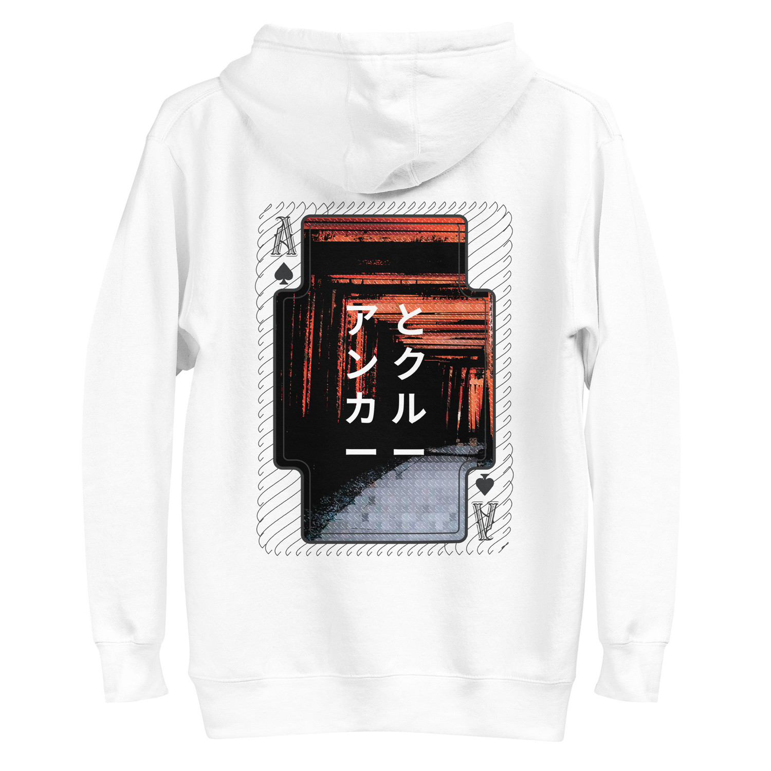 ANCHOR & CREW 04 Japan Gurafiku Cotton Blend Hoodie