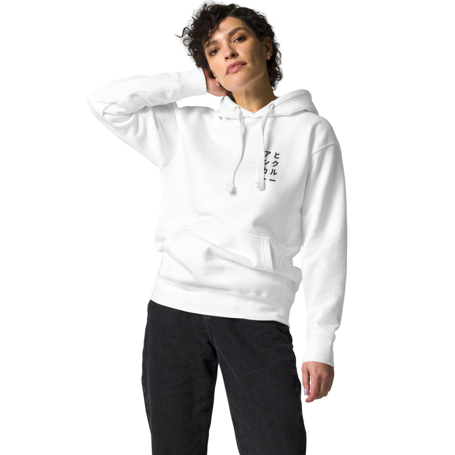 ANCHOR & CREW 04 Japan Gurafiku Cotton Blend Hoodie
