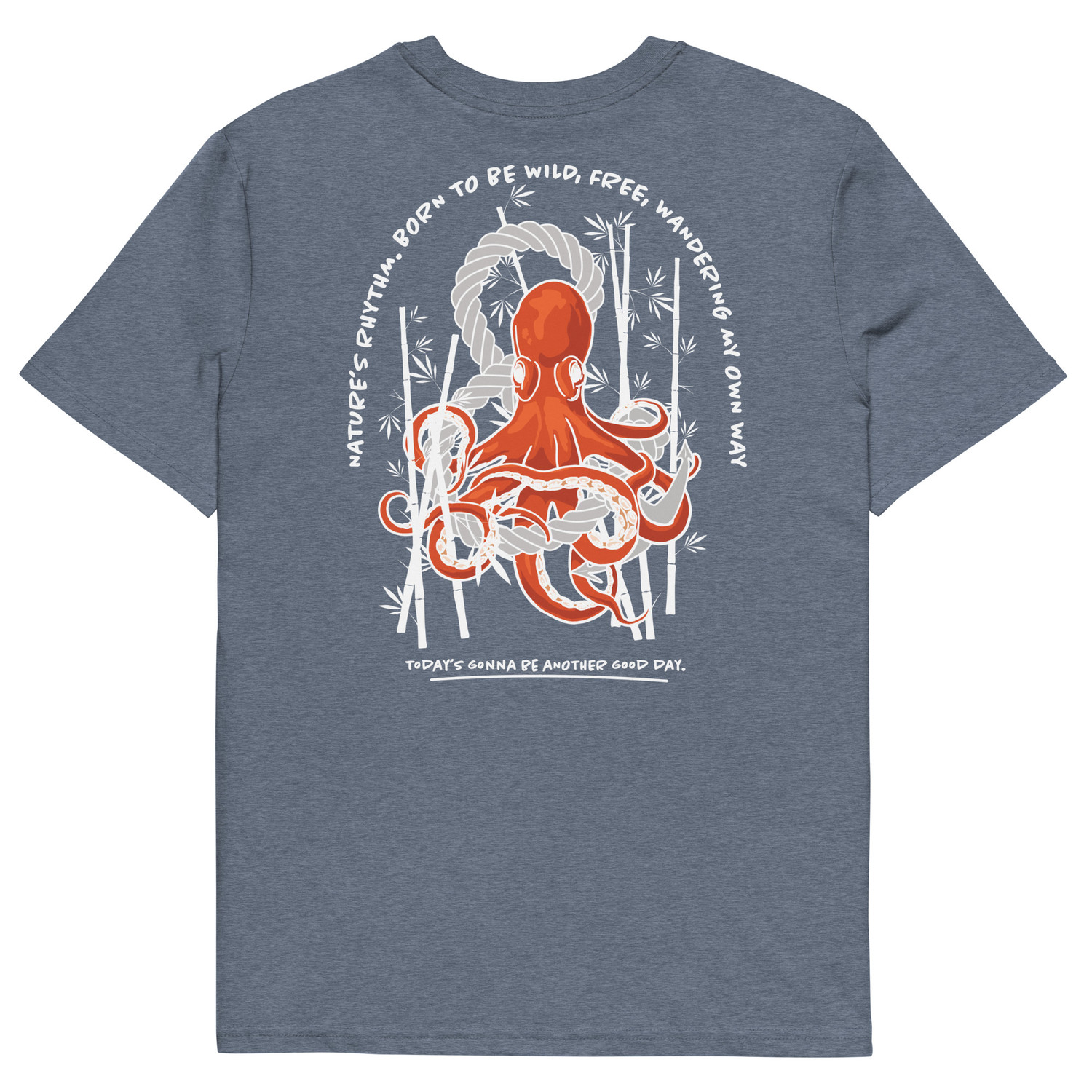 ANCHOR & CREW Octopus Another Good Day Organic Cotton T-Shirt