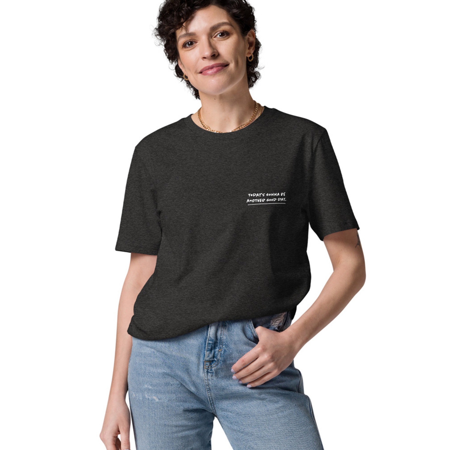 ANCHOR & CREW Koi Fish Another Good Day Organic Cotton T-Shirt
