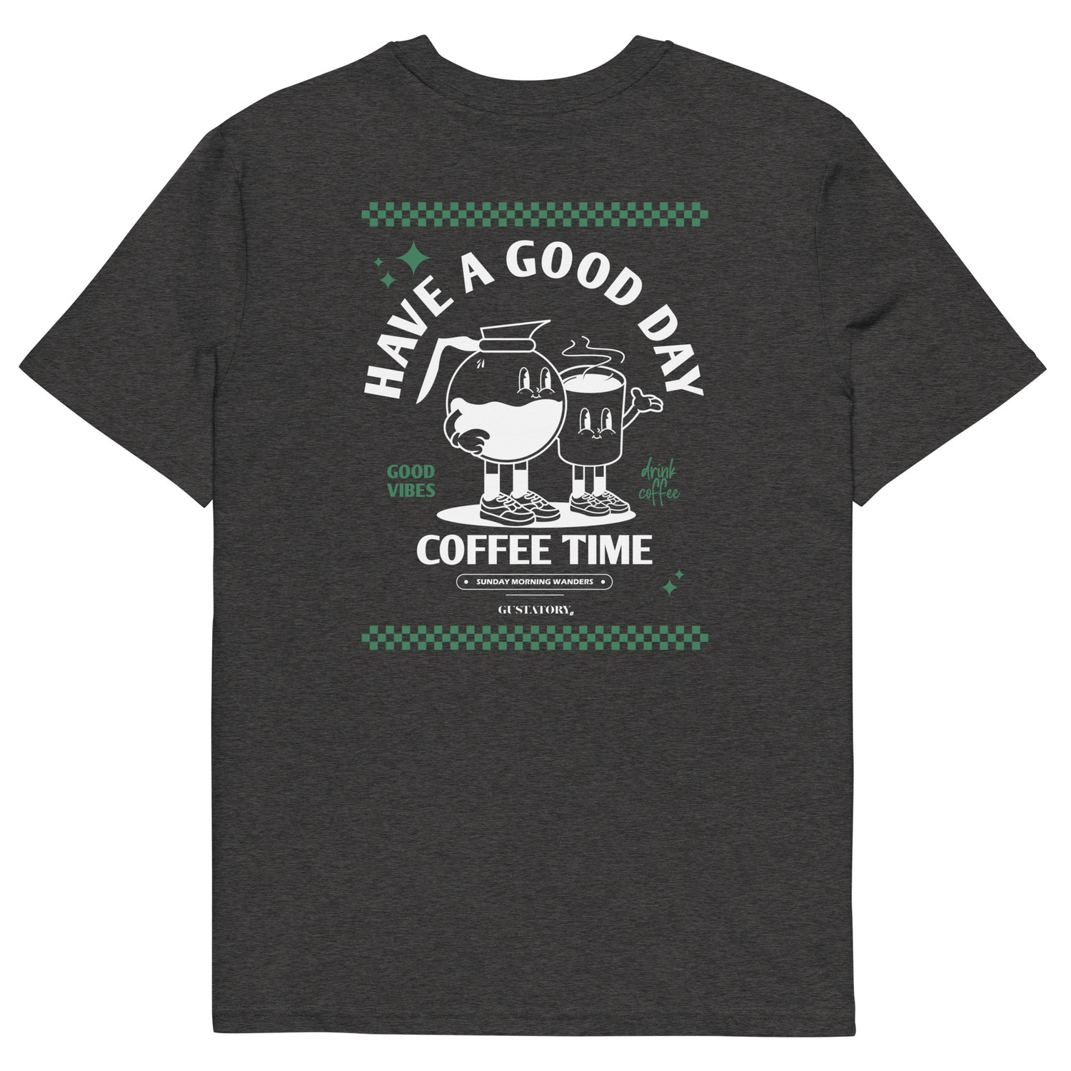 ANCHOR & CREW x GUSTATORY Have A Good Day Organic Cotton Embroidered T-Shirt