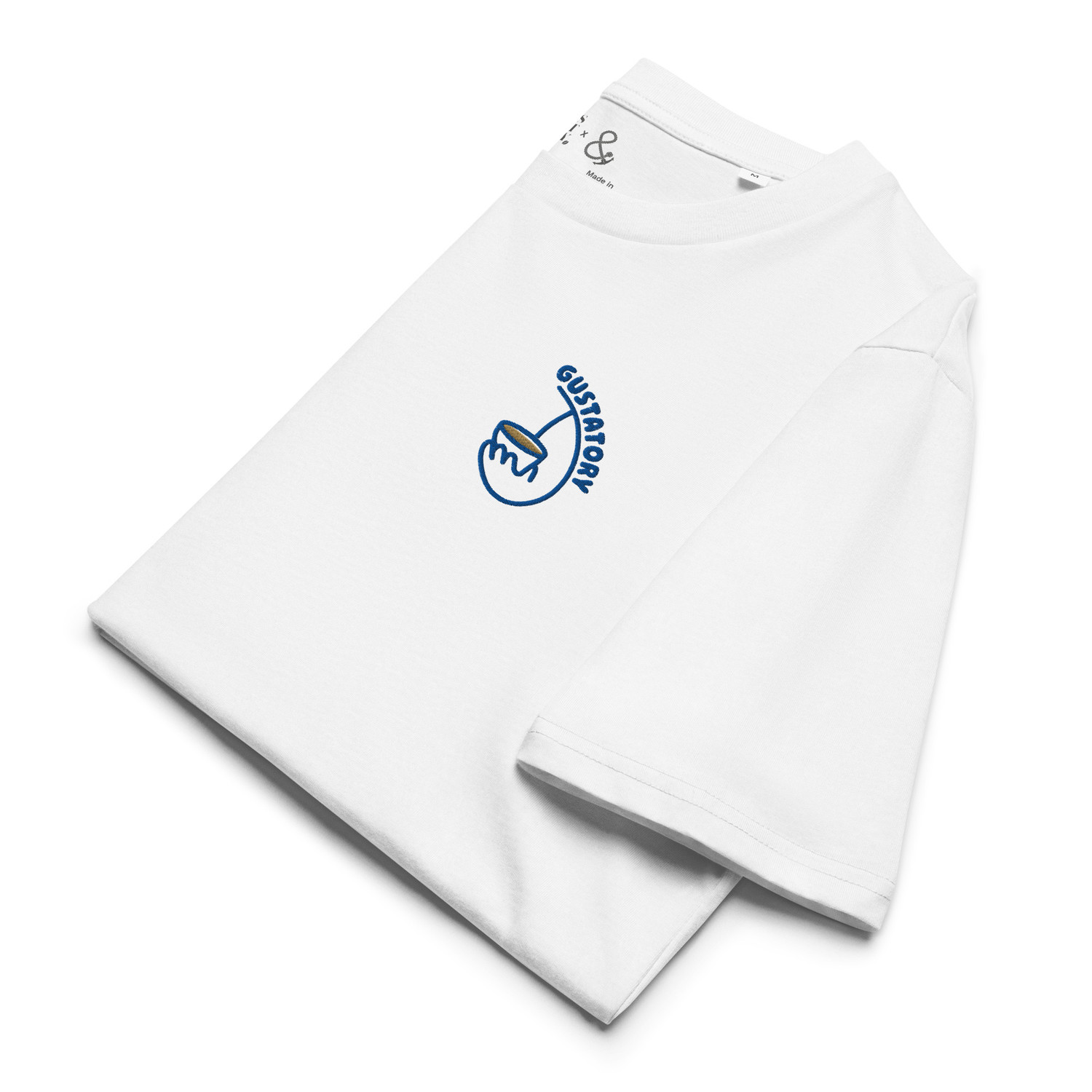 ANCHOR & CREW x GUSTATORY Coffee Alchemist Organic Cotton Embroidered T-Shirt